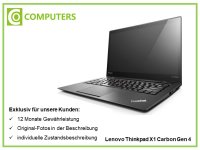 Lenovo Thinkpad X1 Carbon Gen4 / Core i5 6.Generation / 8 GB RAM / 256 GB SSD - refurbished Laptop - guter Zustand